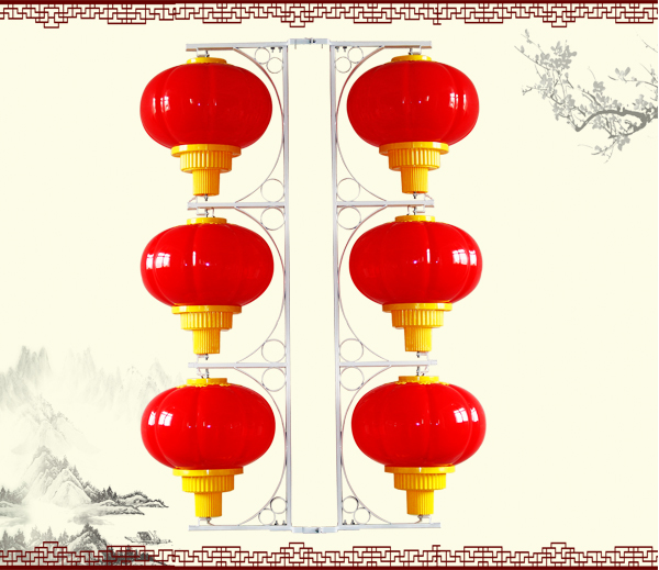 500MMLED三連體南瓜燈籠